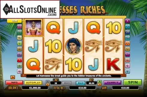 Wild. Ramesses Riches from NextGen
