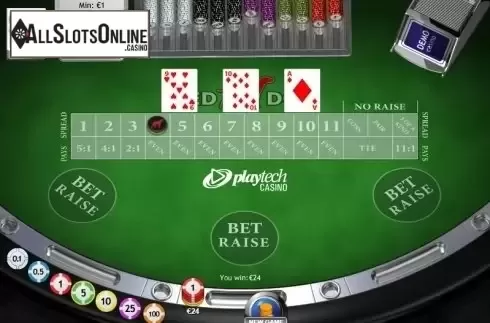 Game workflow 3. Red Dog (Playtech) from Playtech