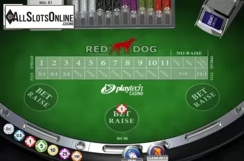 Game workflow. Red Dog (Playtech) from Playtech
