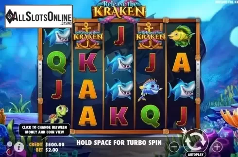Reel Screen. Release the Kraken (Pragmatic Play) from Pragmatic Play