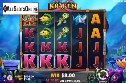 Win Screen 1. Release the Kraken (Pragmatic Play) from Pragmatic Play