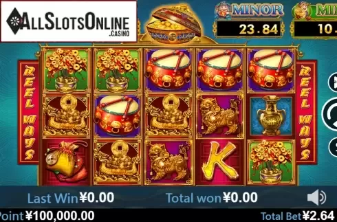 Reel screen. Rhythm Of Fortune from Virtual Tech