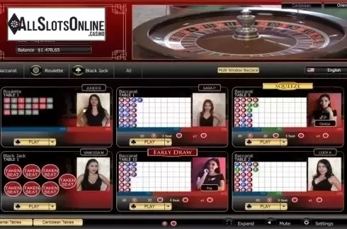 Game Screen. Roulette Live Casino (Vivogaming) from Vivo Gaming