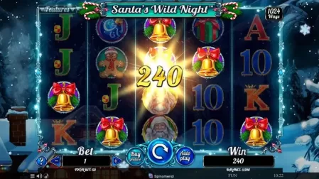 Santas Wild Night slot screenshot 2