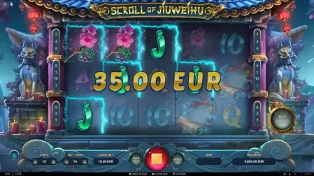 Scroll of Jiuweihu slot screenshot 2