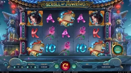 Scroll of Jiuweihu slot screenshot 1