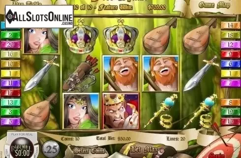 Screen6. Sherwood Forest Fortunes from Rival Gaming
