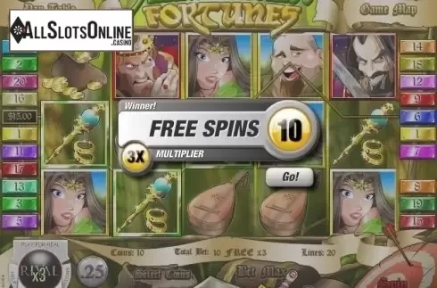 Screen5. Sherwood Forest Fortunes from Rival Gaming