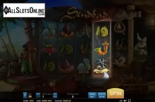 Scatter screen. Sindbad (Evoplay) from Evoplay Entertainment