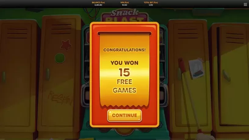 Snack Blast slot screenshot 4