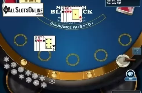 Win Screen. Spanish Blackjack (Novomatic) from Novomatic