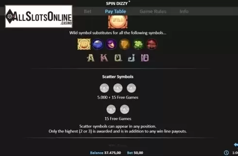 Features 1. Spin Dizzy Pull Tab from Realistic