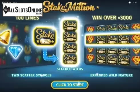 Intro screen