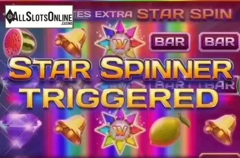 Feature screen. Star Spinner from Blueprint