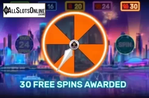 Bonus Wheel. Stars Megaways from Blueprint