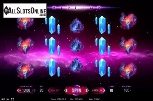 Game Workflow screen . Stellar from Thunderspin