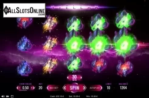 Win Screen 3. Stellar from Thunderspin