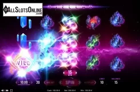 Win Screen . Stellar from Thunderspin