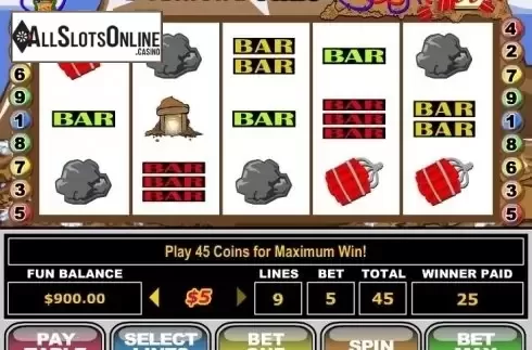 Win Screen. Super Diamond Mine from RTG