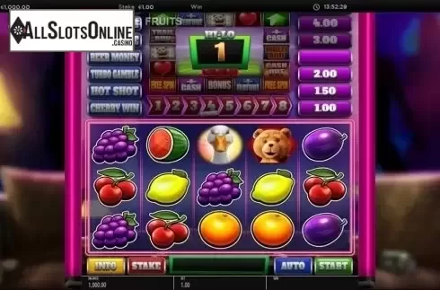 Reel Screen. Ted Pub Fruit Series from Blueprint