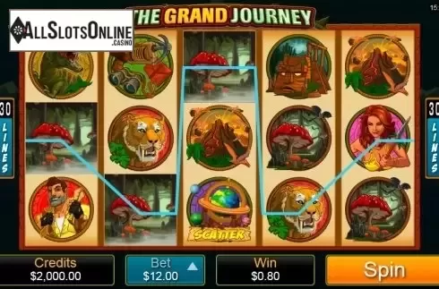 Screen2. The Grand Journey from Microgaming