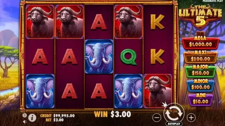 The Ultimate 5 slot screenshot 2