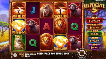 The Ultimate 5 slot screenshot 1