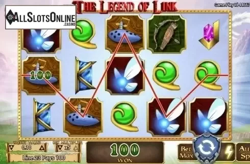 Win Screen 2. The legend of Link from TOP TREND GAMING
