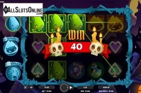 Win screen 2. Tiny Terrors from Relax Gaming