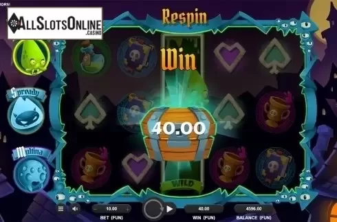 Respin total win. Tiny Terrors from Relax Gaming