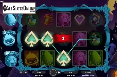 Win screen 3. Tiny Terrors from Relax Gaming