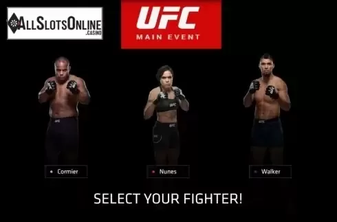 Start Screen 2. UFC Main Event from The Stars Group