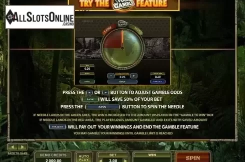 Screen5. Untamed Bengal Tiger from Microgaming
