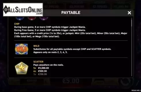 Feature screen