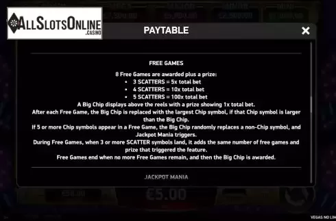 FS feature screen