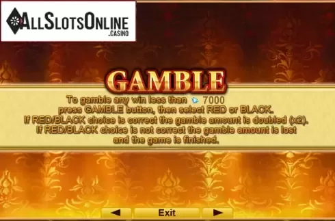 Screen5. Versailles Gold from EGT