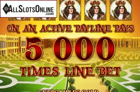 Screen2. Versailles Gold from EGT