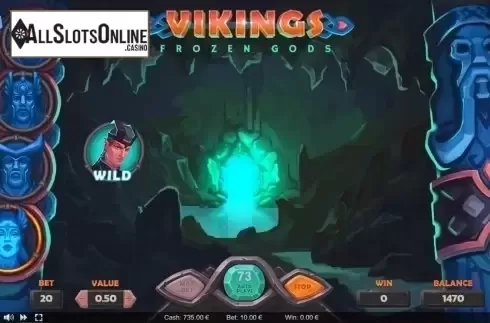 Sticky Wild. Vikings Frozen Gods from Thunderspin