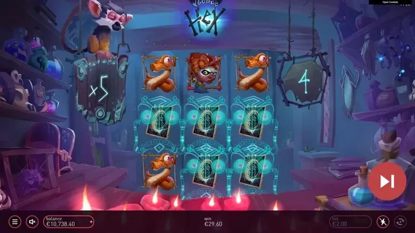 Voodoo Hex slot screenshot 10