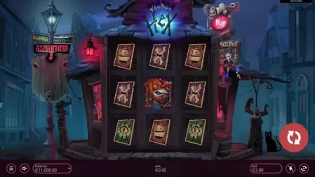 Voodoo Hex slot screenshot 1