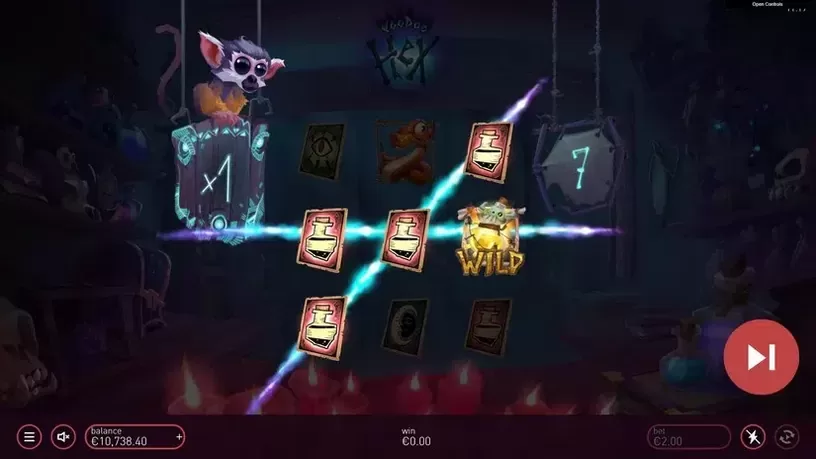 Voodoo Hex slot screenshot 6