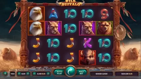 Wild Buffalo slot screenshot 1
