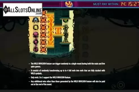 Wild Invasion feature screen