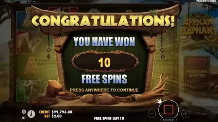 African Elephant slot screenshot 3