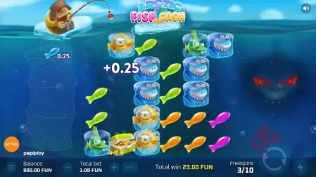 Arctic Fish and Cash slot screenshot 3