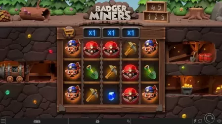 Badger Miners slot screenshot 1
