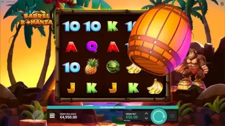 Barrel Bonanza slot screenshot 2