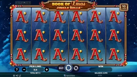 Book of Xmas Jingle Bells slot screenshot 6