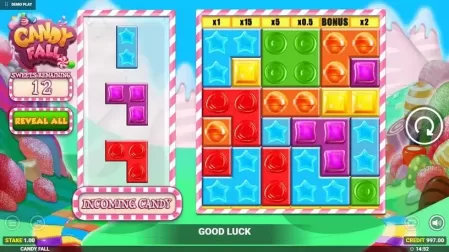 Candy Fall slot screenshot 2
