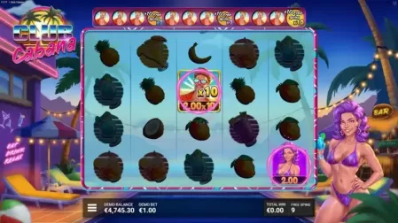 Club Cabana slot screenshot 7